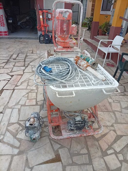 Máquina de projetar estuque