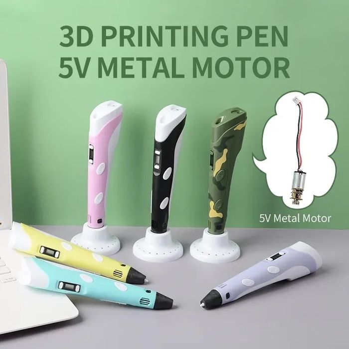 Caneta 3D  disponivel em 6 cores