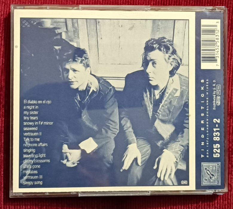 Tindersticks "II+The Bloomsbury Theatre'95+I+Simple Pleasure" 4CDs
