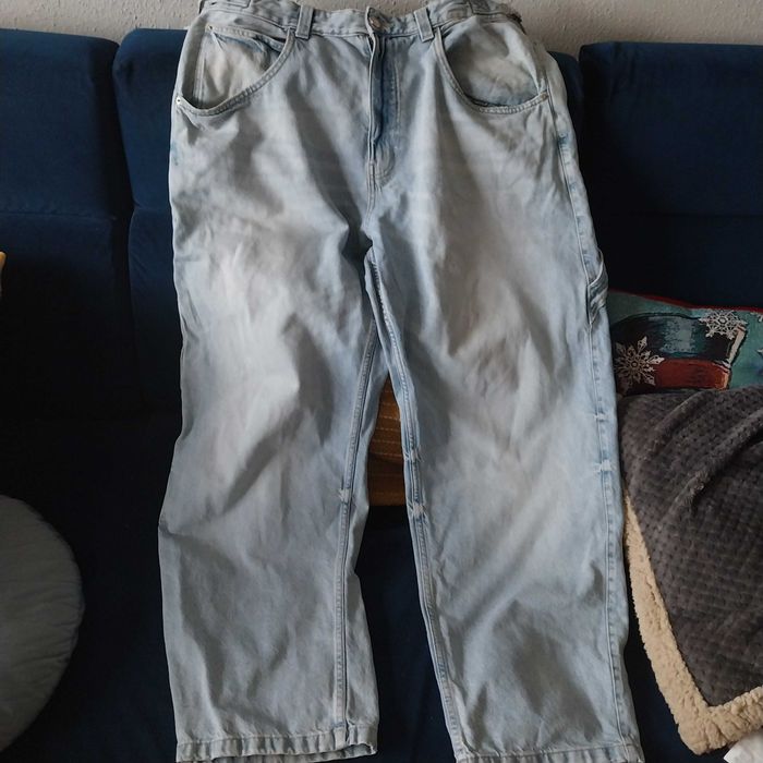 Spodnie dżinsowe męskie r.44