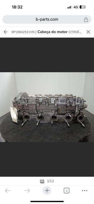Cabeca motor pegeout 1.6 110