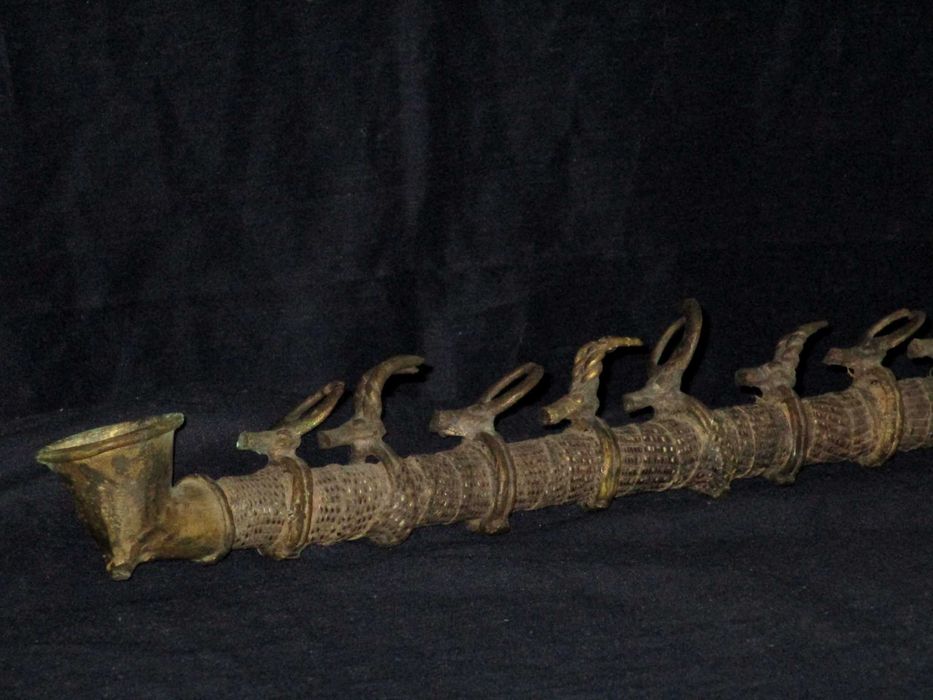 Cachimbo Cerimonial Tribal África Ocidental