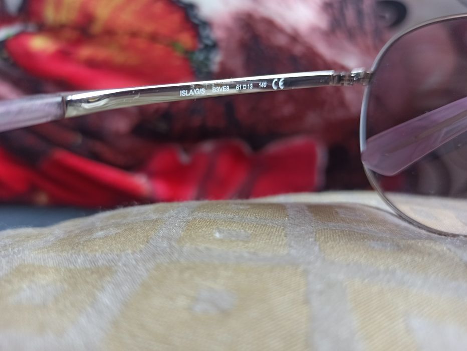 Kate Spade Isla/G/S 0B3V/ E8 -Fioletowe okulary przeciwsłoneczne Aviat