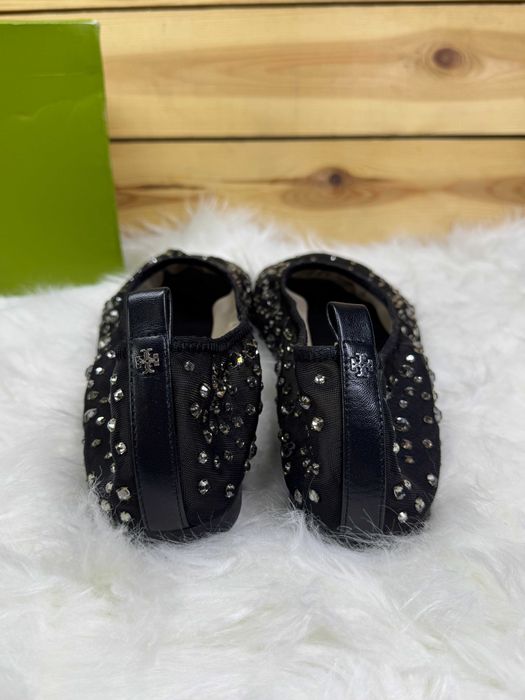 Tory Burch baleriny baletki z kryształkami rozmiar 42 drag queen