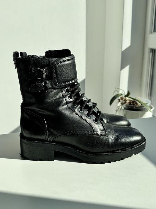 Шкіряні черевики Massimo Dutti розмір 37