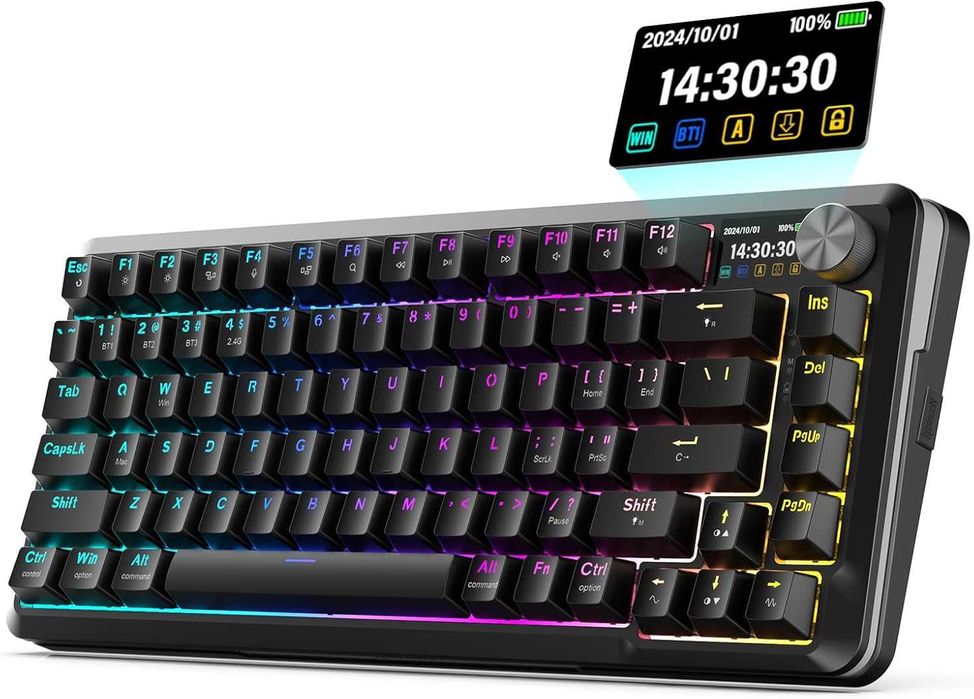 Клавіатура Механічна Redragon Flekact Pro K708-RGB-PRO Бездротова 75%
