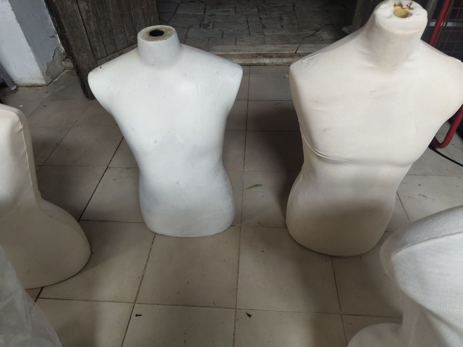 Bustos manequim homem mulher