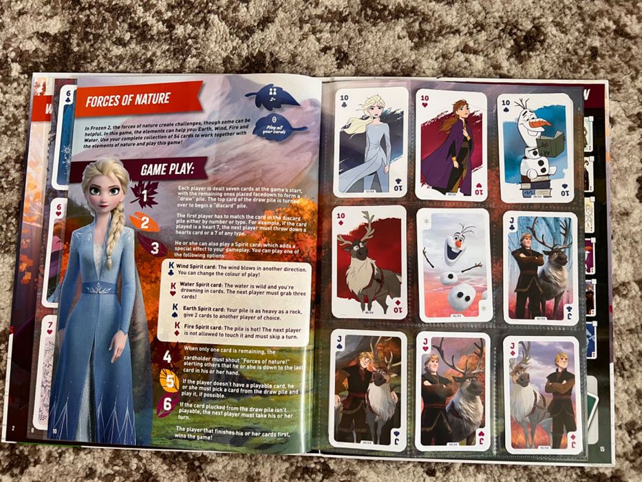 Disney Frozen Kartky 54szt.