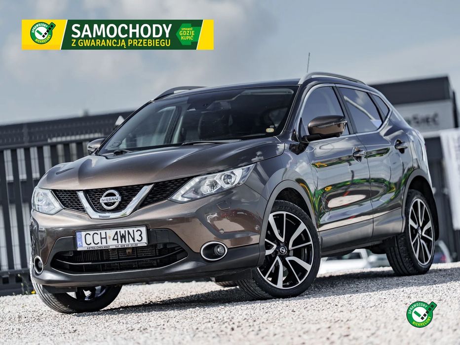 Nissan Qashqai Z GWARANCJĄ, Zarejestrowany, Xenon, Navi, Kam360, Panorama!!!