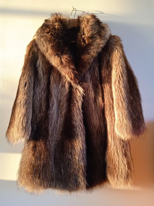 Casaco de pele de raposa