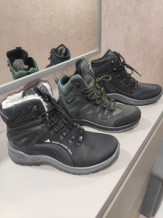 Ботинки мужские, зимние, разные модели