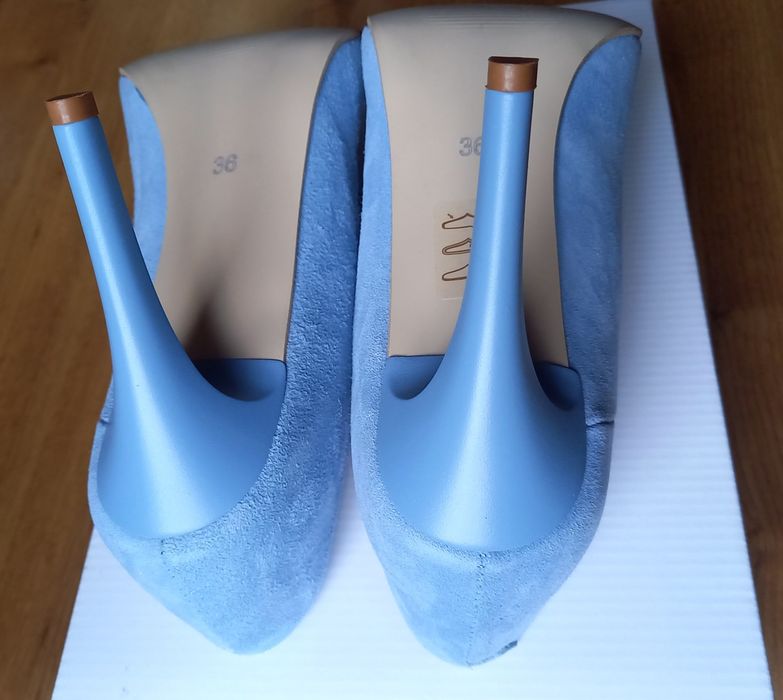 Błękitne szpilki Margo Shoes roz. 36