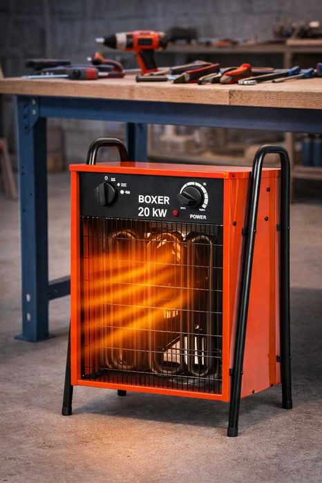 Nagrzewnica elektryczna 20 kW Boxer BX-3291 - NOWA + gwarancja BYTOM