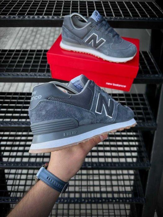 !АКЦІЯ! Кросівки New Balance 574 Dark Grey 41 42 43 44 45 ню беленс