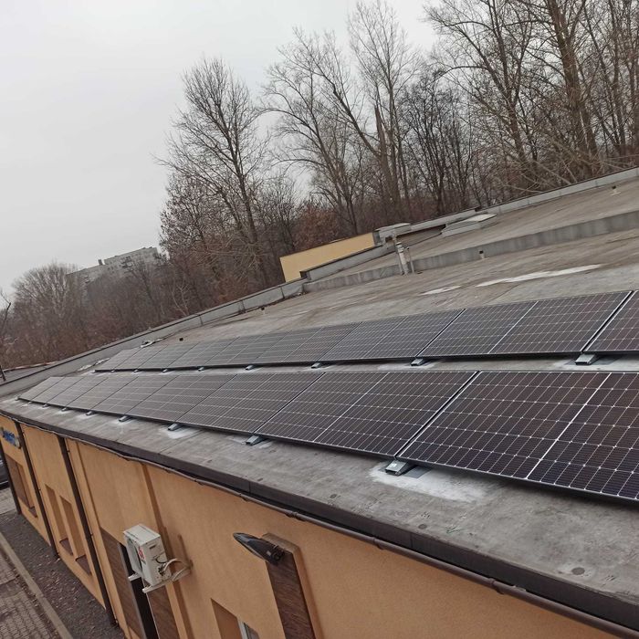 Fotowoltaika membrana, papa,system klejony bezinwazyjny 50 KW dla Firm