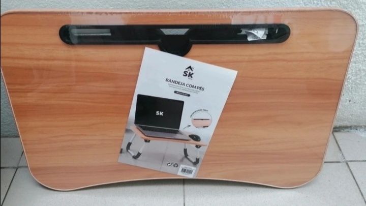 2x Mesa de Apoio Portátil