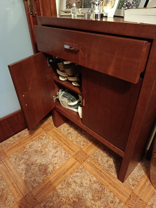 Móvel entrada com espelho