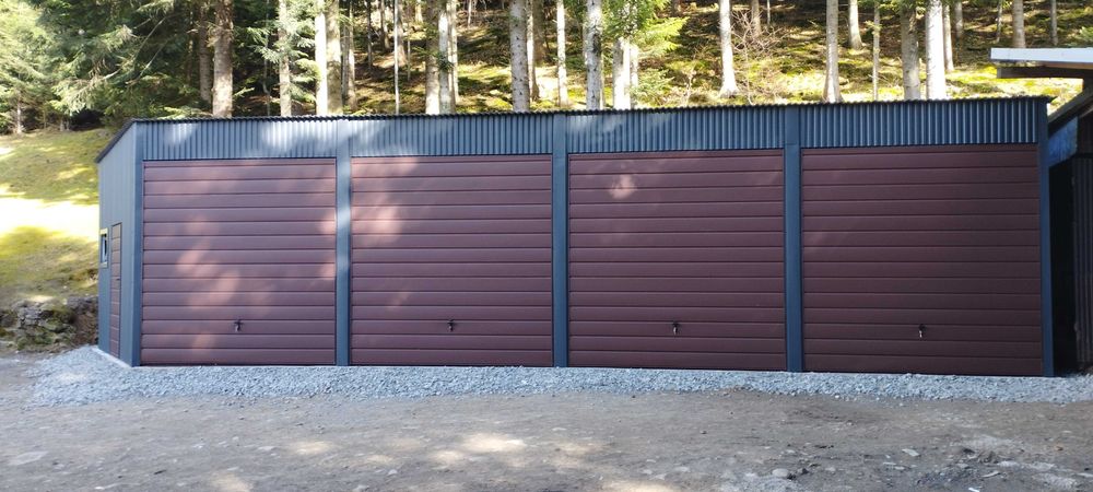 garaż blaszany hala magazyn wiata 15x6 x3.50 blaszaki garaże