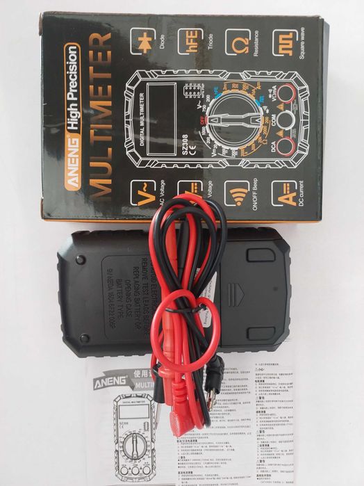 Miernik wielkości elektrycznych - multimeter SZ308
