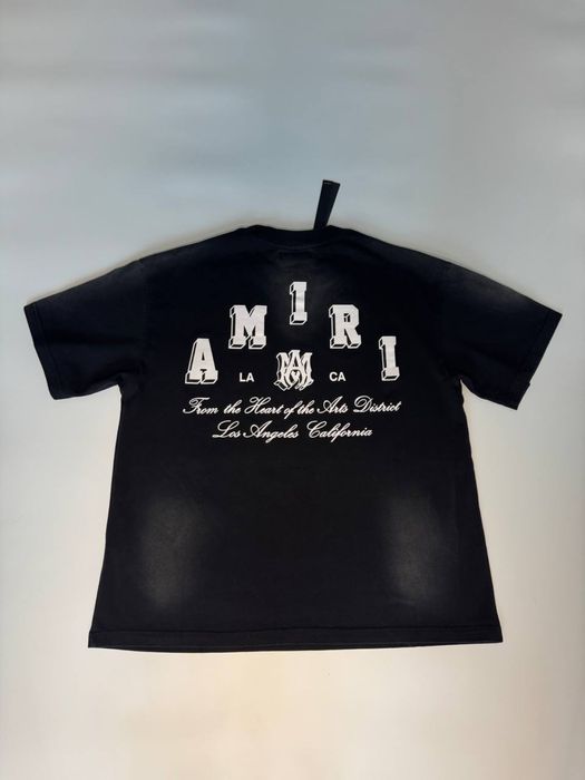 Футболка Amiri чорного кольоу L