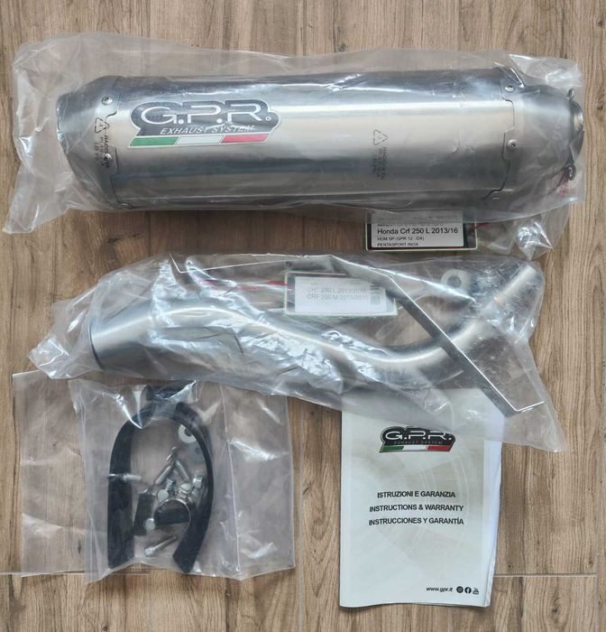 Tłumik GPR CRF 250L 2013/16 2.3kg homologacja drogowa układ wydechowy