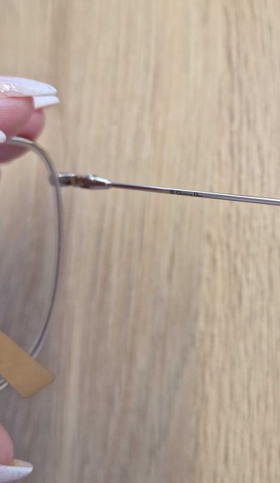 Dior duże oprawki metalowe złote okulary korekcyine -1,75