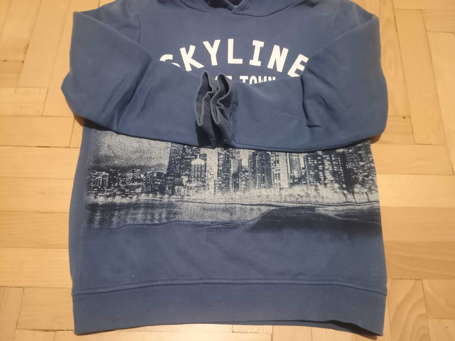 Bluza dresowa z kapturem 134/140