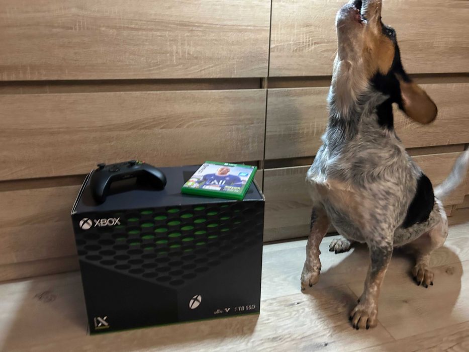Xbox Series X 1TB + FIFA 22 – stan jak nowy, komplet