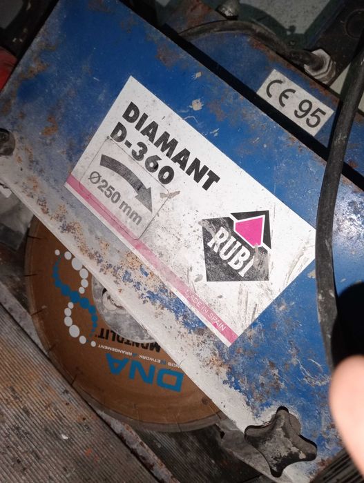 Máquina corte cerâmica RUBI Diamant D-360