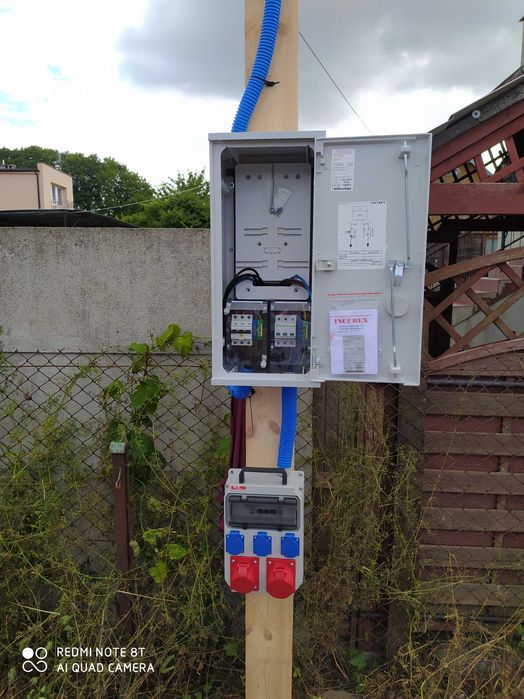 Elektryk Gdańsk E+D, instalacje, awarie, przyłącza budow, liczniki, kuchenki