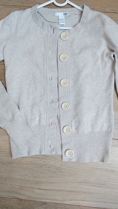 Sweter rozpinany narzutka H&M rozmiar Xs 34