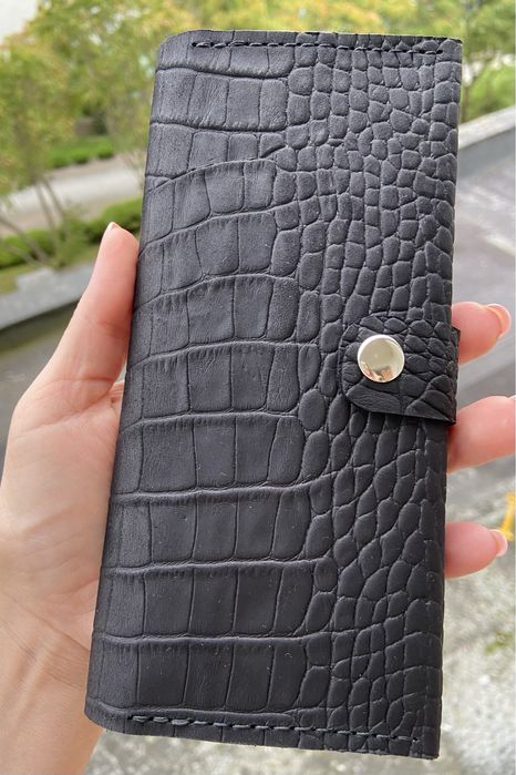 Portfel damski ze skóry naturalnej