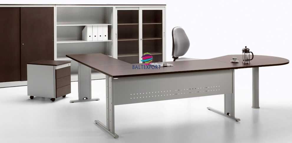 Secretaria de Escritorio Reta 1400x800x750 mm Tampo Melamina