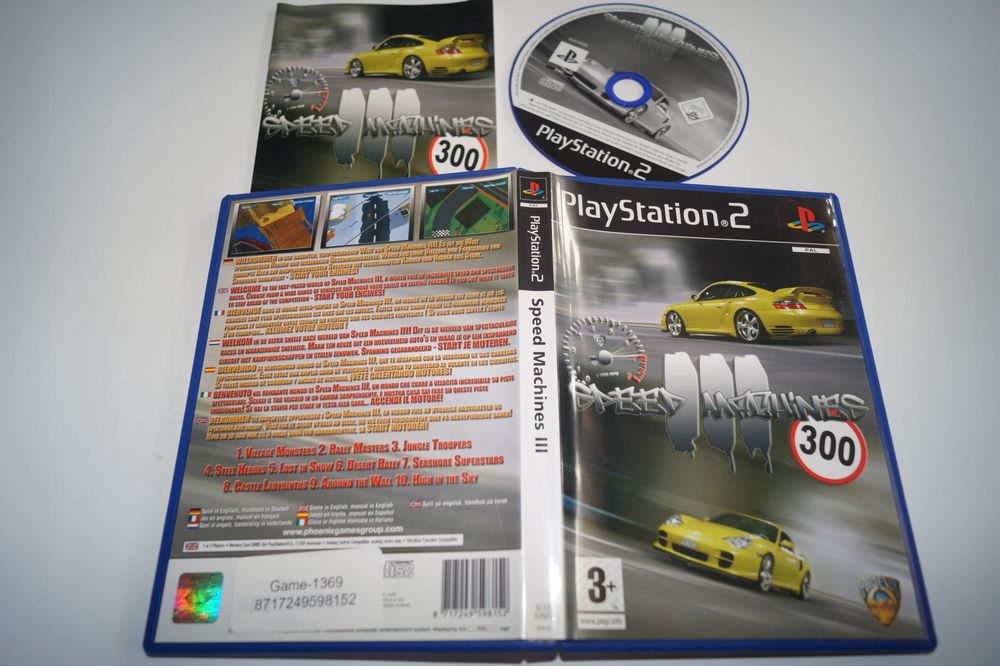 Gra Speed Machines Iii Sony Playstation 2 (Ps2)