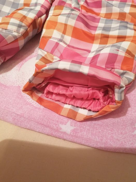 Ciepły kombinezon 62-68 dla dziewczynki