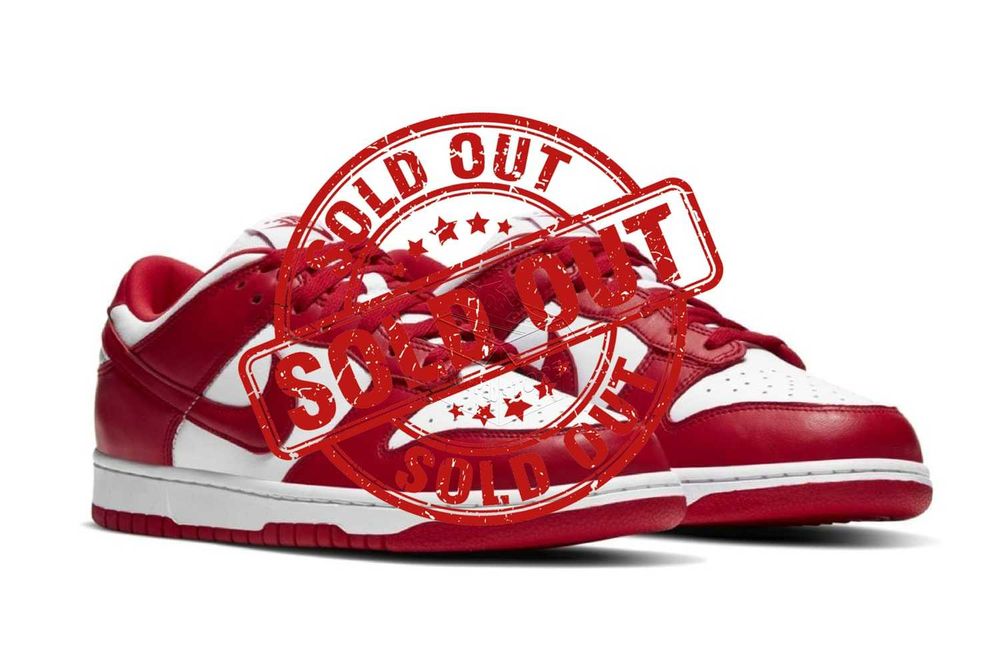 Nike DUNK Low SP St. Johns University Red | Kielce