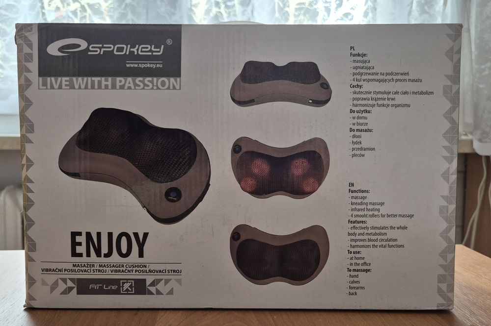 Używany masażer na krzesło