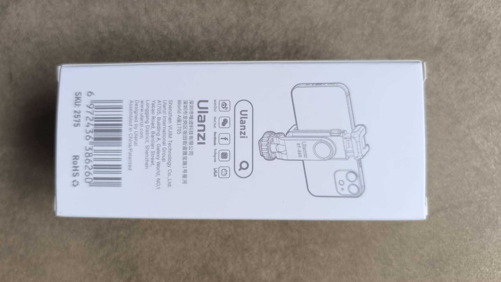 Ulanzi ST-06S Adapter uchwyt statywowy + zimna stopka x 2