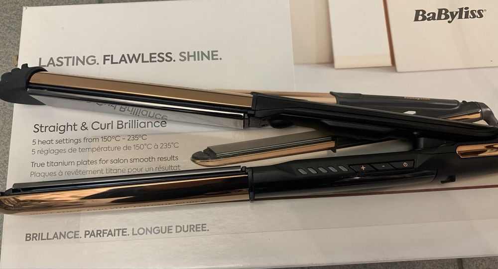 Prostownica BaByliss ST482E Straight & Curl 2w1