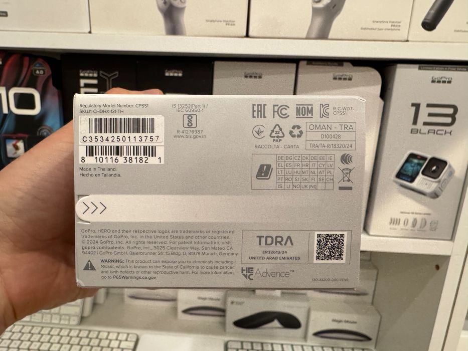 Екшн-камера GoPro 13 CHDHX-131 Black нова МАГАЗИН ГАРАНТІЯ