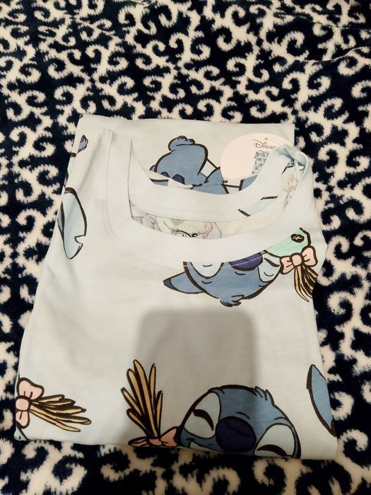Koszula nocna Stitch, Angel,Koszula Stitch,Piżama damska Angel, Disney