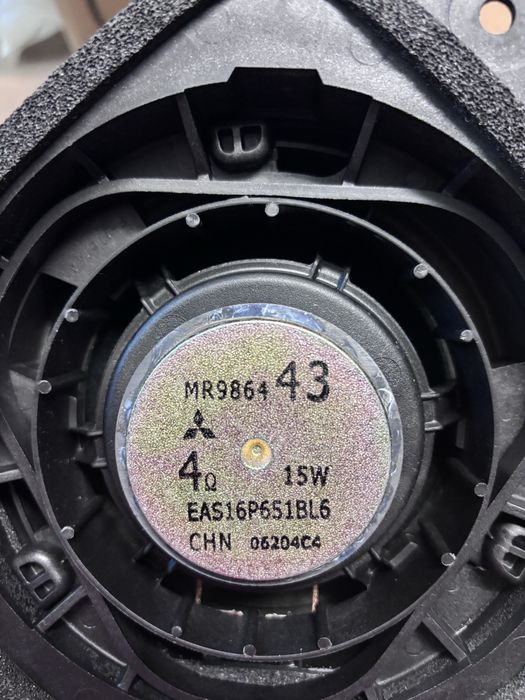 Colunas para mitsubishi e tweeters