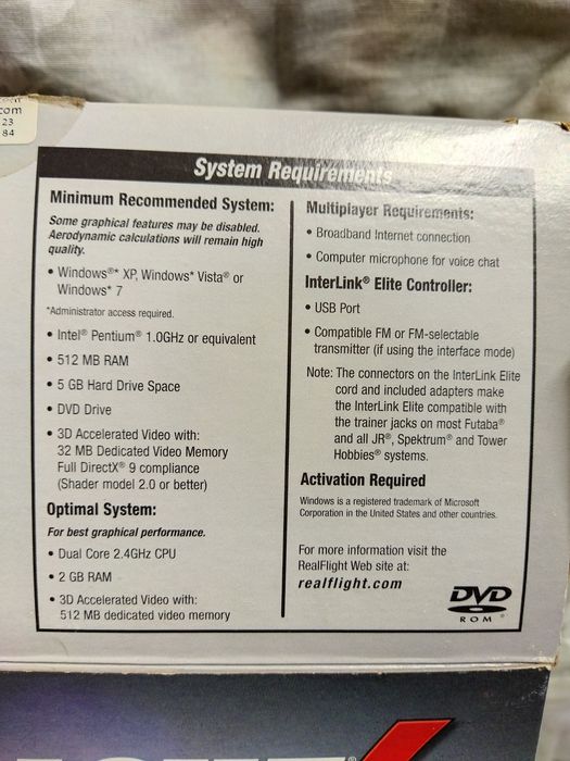 Symulator RC RealFlight 6