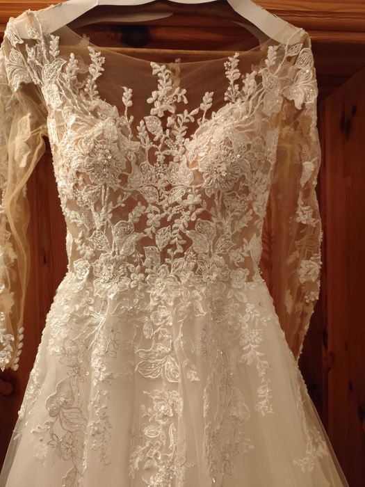 Suknia ślubna, piekna