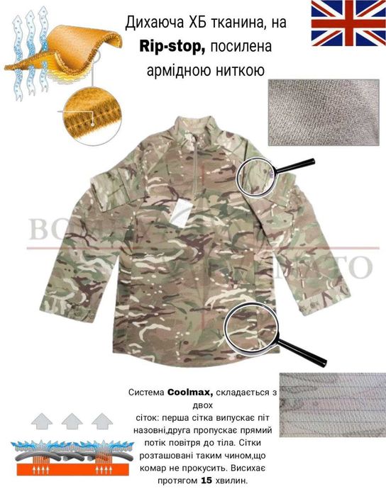 Убакс Мультикам/МТР UBACS, Англія, оригінал