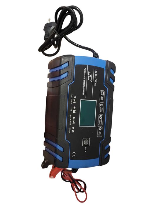 Prostownik samochodowy automatyczny LTC 12V 24V