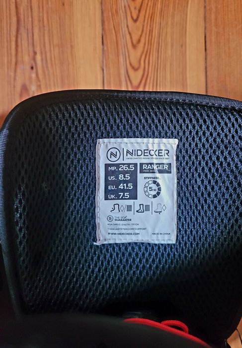 Buty Snowboardowe NIDECKER RANGER BOA 41,5