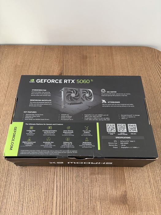 Відеокарта MSI Shadow 2X 5060Ti 8GB #KozakPlay