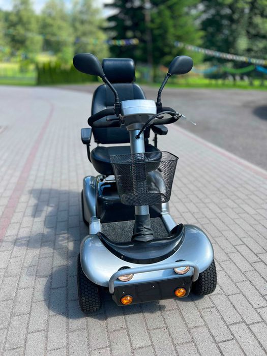 Skuter elektryczny inwalidzki 4-kołowy – stan jak nowy – nowe akumulatory