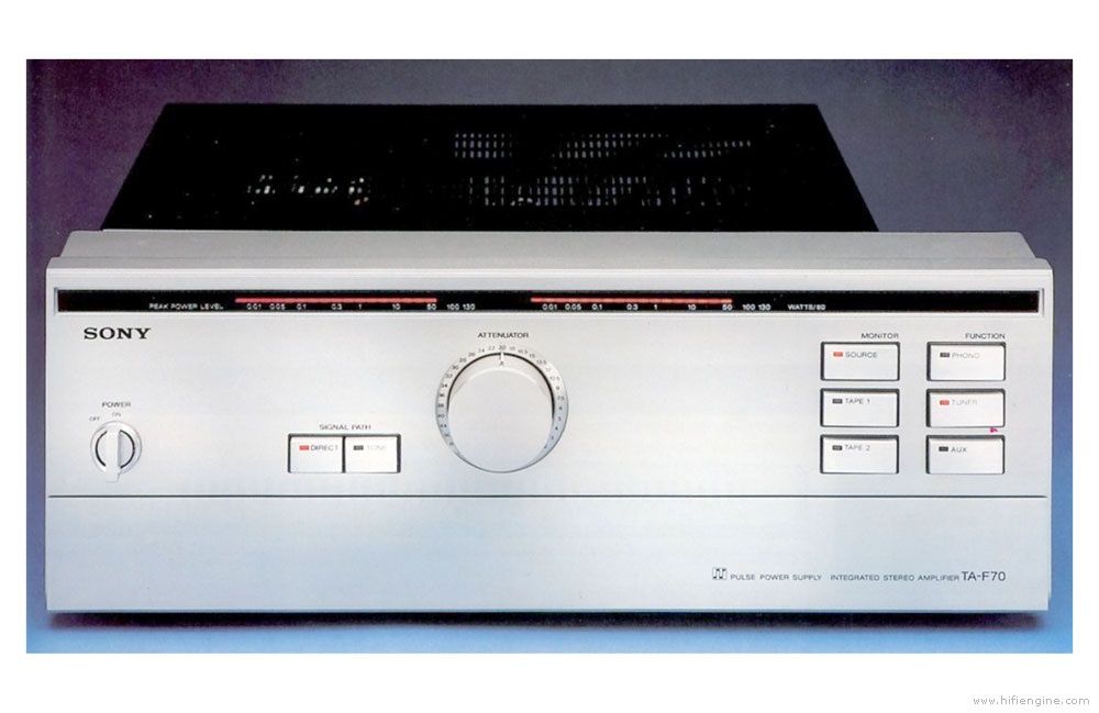 Amplificador  SONY TA-F70